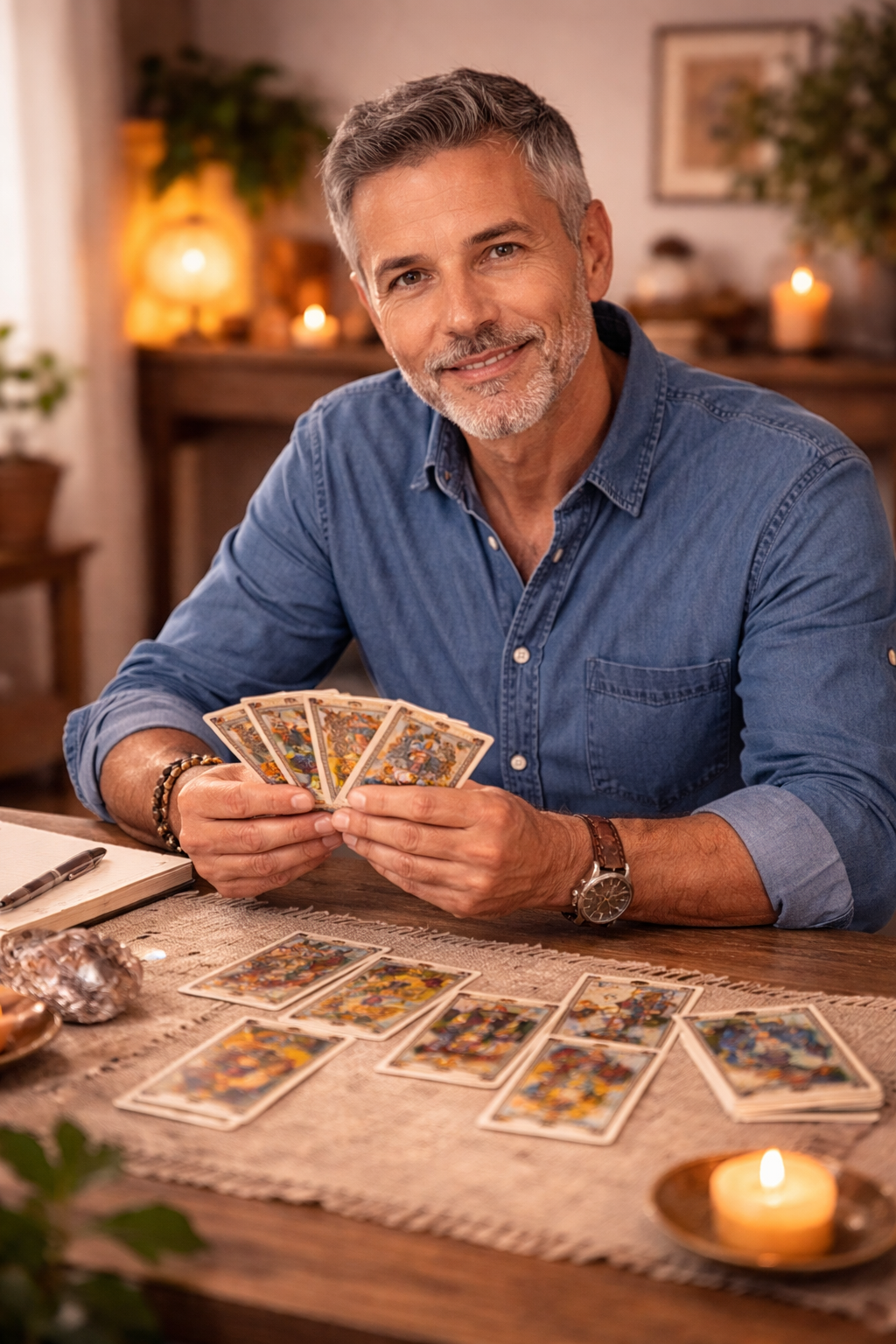 Javier, tarotista especializado en consultas del corazon